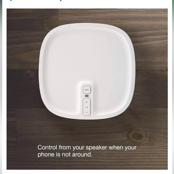 Sonos Play:1 Compact Wireless Smart Speaker White - Picture 5 of 11